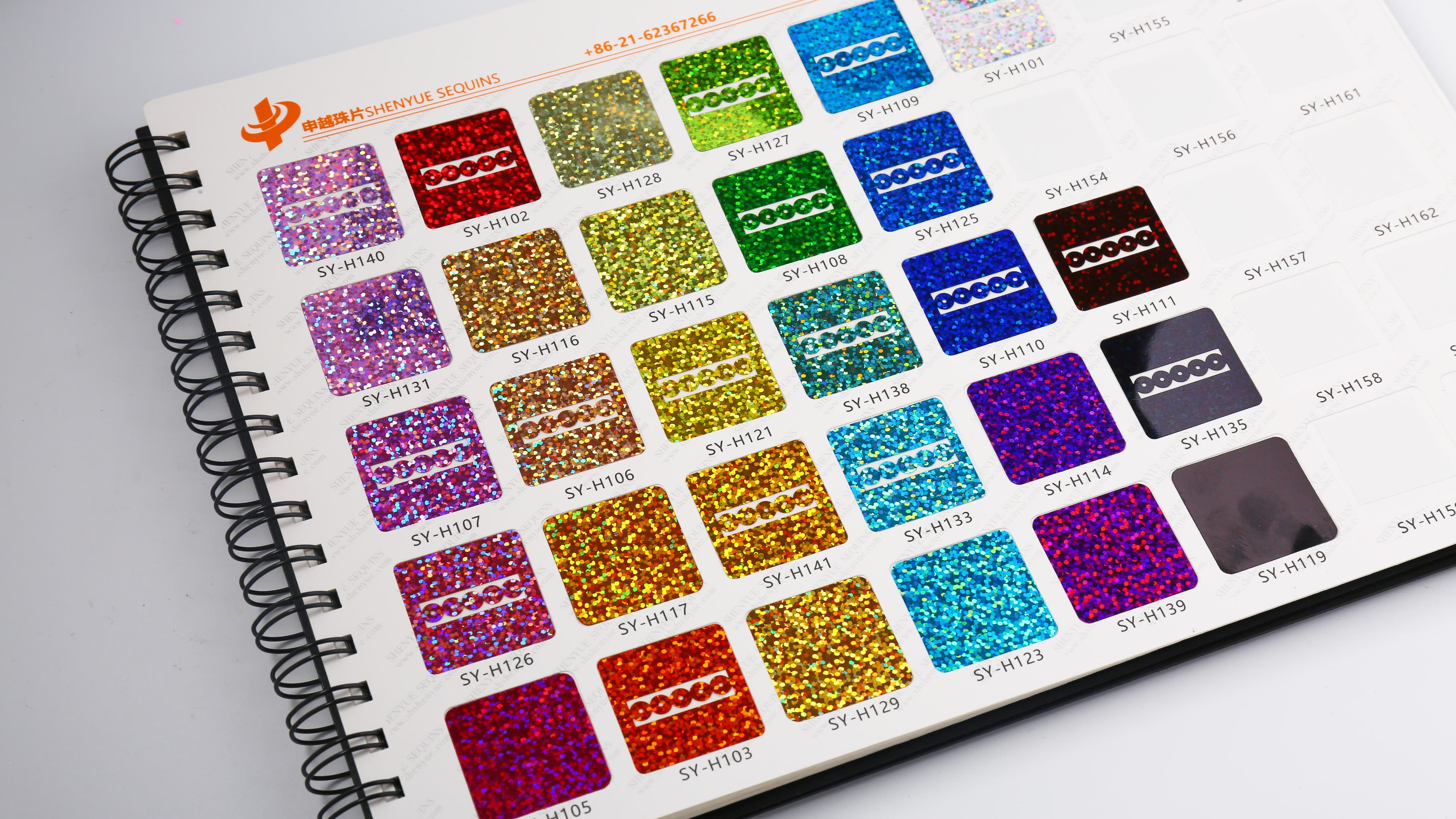 2026 Sample Books: Explore New Colors and Sequin Molds